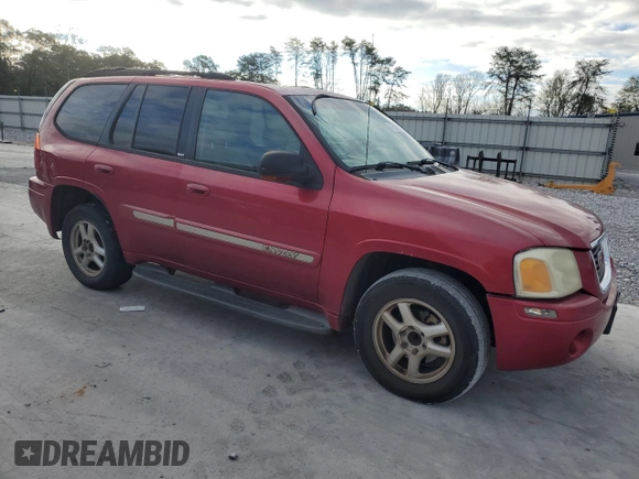 2003 GMC Envoy SLE z VIN 1GKDS13S632143174, wystawiony jako Copart lot #81514914 z przebiegiem Nie podano mil oraz Szkoda całkowita • Salvage title. Historia ofert i sprzedaży dostępna na DreamBid. Obrazek 4.