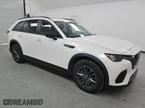2025 Mazda CX-70 Preferred with VIN JM3KJBHD2S1115616, listed as a Copart auction lot 53986885 with 18,047 mi miles and Clean Title. Bid and sale history available at DreamBid. Image 4.