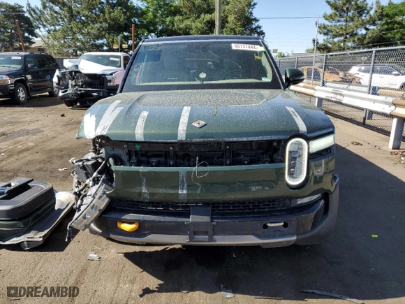 2023 Rivian R1S Launch Edition with VIN 7PDSGABL3PN000033, listed as a Copart auction lot 60131444 with 30,066 mi miles and Salvage Title. Bid and sale history available at carsss.com. Image 5.
