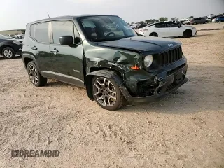 2021 Jeep Renegade Jeepster with VIN ZACNJCAB8MPM52358, listed as a Copart auction lot 51092775 with 33,041 mi miles and Salvage title. Bid and sale history available at DreamBid. Image 10.