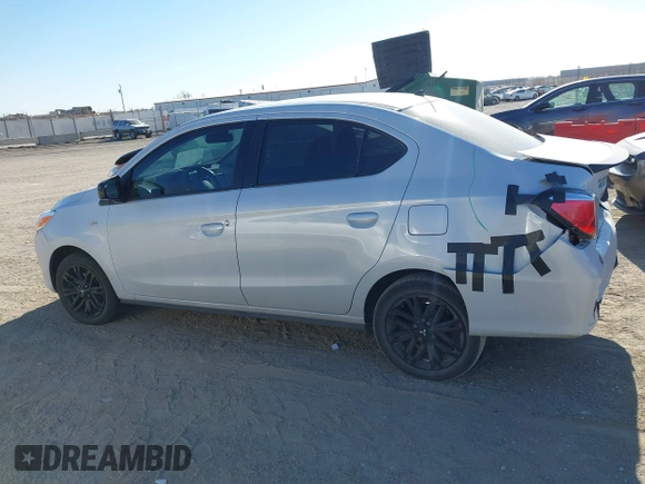 2022 Mitsubishi Mirage ES z VIN ML32FUFJ5NHF03326, wystawiony jako IAAI lot #41340720 z przebiegiem 15 621 mil mil oraz . Historia ofert i sprzedaży dostępna na DreamBid. Obrazek 14.