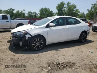 2019 Toyota Corolla L z VIN 2T1BURHE6KC238008, wystawiony jako Copart lot #59205405 z przebiegiem 81 973 mil mil oraz Szkoda całkowita • Salvage title. Historia ofert i sprzedaży dostępna na DreamBid. Obrazek 1.