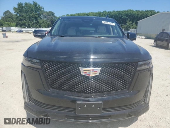 2021 Cadillac Escalade Sport Platinum z VIN 1GYS4GKL1MR204704, wystawiony jako Copart lot #60263974 z przebiegiem 46 336 mil mil oraz Szkoda całkowita • Salvage title. Historia ofert i sprzedaży dostępna na DreamBid. Obrazek 5.
