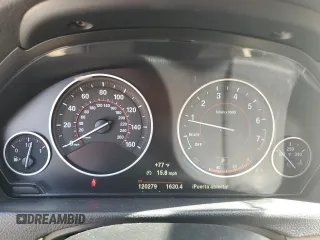 2017 BMW 4 Series 430i with VIN WBA4F7C52HG786643, listed as a Copart auction lot 55383595 with 120,279 mi miles and Clean Title. Bid and sale history available at carsss.com. Image 9.
