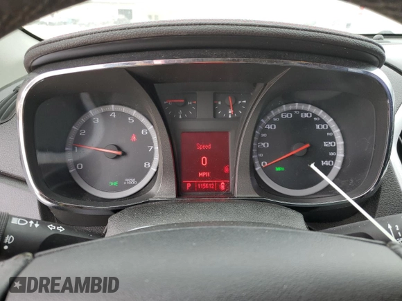 2010 GMC Terrain SLT-2 with VIN 2CTALHEW1A6361967, listed as a Copart auction lot 47027274 with 115,612 mi miles and Salvage Title. Bid and sale history available at carsss.com. Image 9.