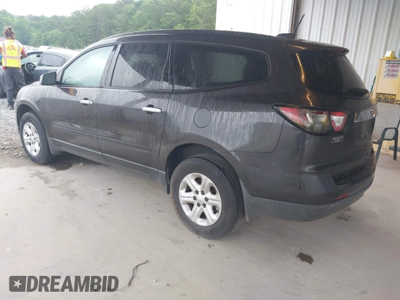 2016 Chevrolet Traverse LS z VIN 1GNKRFED8GJ288214, wystawiony jako IAAI lot #42305988 z przebiegiem 147 683 mil mil oraz . Historia ofert i sprzedaży dostępna na DreamBid. Obrazek 3.