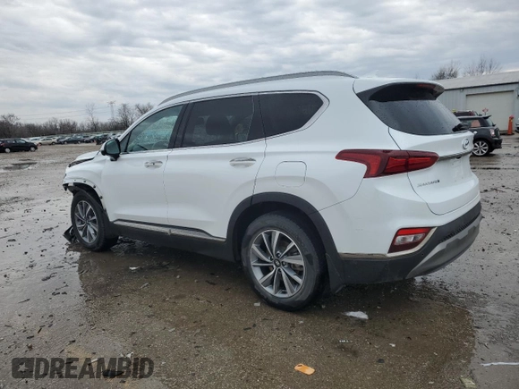2020 Hyundai Santa Fe Limited with VIN 5NMS5CAD5LH214693, listed as a Copart auction lot 47571215 with 93,643 mi miles and Salvage Title. Bid and sale history available at carsss.com. Image 2.