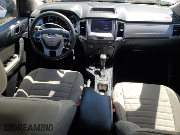 2020 Ford Ranger XL with VIN 1FTER4FH3LLA76864, listed as a Copart auction lot 57362145 with 25,309 mi miles and Salvage title. Bid and sale history available at DreamBid. Image 8.