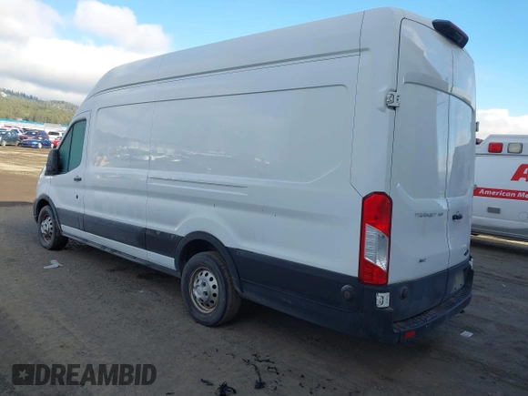 2020 Ford Transit Cargo with VIN 1FTBR3U83LKA32806, listed as a IAAI auction lot 41364870 with 173,822 mi miles and . Bid and sale history available at DreamBid. Image 3.