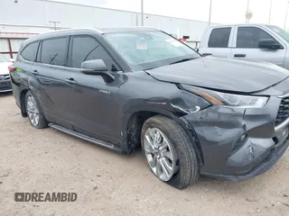 2021 Toyota Highlander Hybrid Limited with VIN 5TDYARAH0MS505144, listed as a IAAI auction lot 41804501 with 40,907 mi miles and . Bid and sale history available at DreamBid. Image 6.