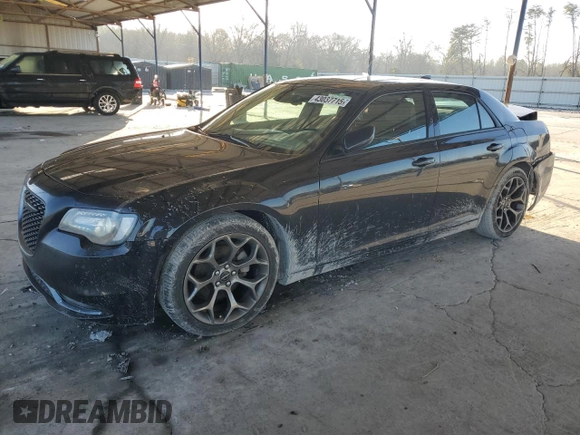 2017 Chrysler 300 S with VIN 2C3CCABG8HH596913, listed as a Copart auction lot 43037715 with 56,512 mi miles and Salvage Title. Bid and sale history available at DreamBid. Image 1.
