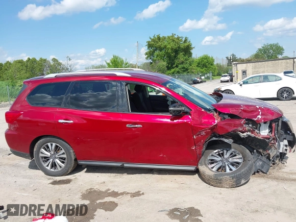 2018 Nissan Pathfinder Platinum with VIN 5N1DR2MM7JC644901, listed as a IAAI auction lot 42285497 with 109,247 mi miles and . Bid and sale history available at DreamBid. Image 14.