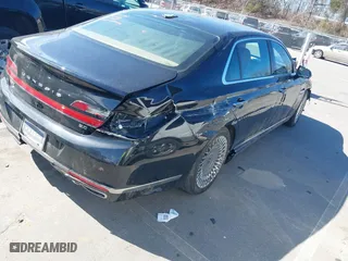2020 Genesis G90 5.0L Ultimate with VIN KMTF54PH0LU080767, listed as a IAAI auction lot 41641071 with 70,709 mi miles. Bid and sale history available at carsss.com. Image 4.