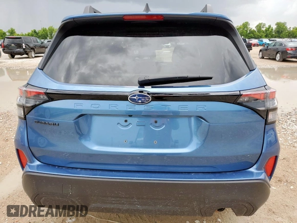 2025 Subaru Forester Premium with VIN JF2SLDDC6SH479168, listed as a Copart auction lot 61087685 with 6,039 mi miles and Non repairable. Bid and sale history available at DreamBid. Image 6.