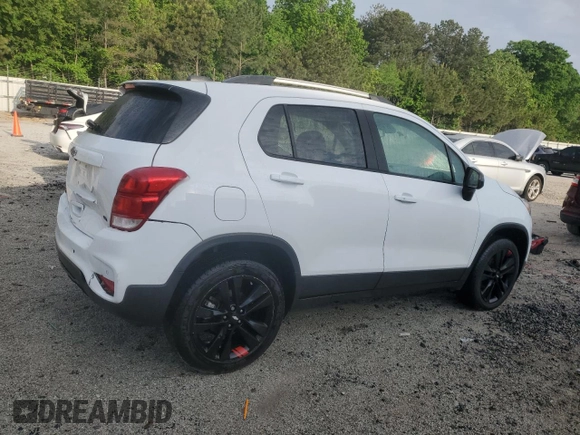 2020 Chevrolet Trax LT with VIN 3GNCJPSB8LL209616, listed as a Copart auction lot 54058425 with 121,011 mi miles and Clean Title. Bid and sale history available at carsss.com. Image 3.