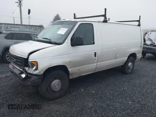 2005 Ford Econoline Cargo with VIN 1FTNE24L75HA61605, listed as a IAAI auction lot 41344105 with 156,726 mi miles. Bid and sale history available at carsss.com. Image 17.