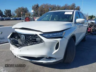 2022 Acura MDX w/Technology Package with VIN 5J8YD9H48NL000743, listed as a IAAI auction lot 41817644 with 69,800 mi miles. Bid and sale history available at carsss.com. Image 2.