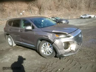 2020 Hyundai Santa Fe SE with VIN 5NMS2CAD7LH232847, listed as a Copart auction lot 48180995 with 38,070 mi miles and Salvage Title. Bid and sale history available at carsss.com. Image 11.