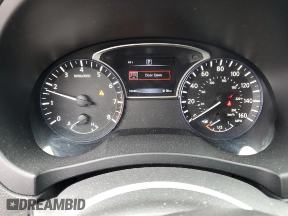 2017 Nissan Altima S with VIN 1N4AL3AP7HC160952, listed as a Copart auction lot 53145355 with 100,480 mi miles and Salvage title. Bid and sale history available at DreamBid. Image 9.