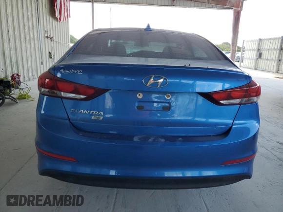 2017 Hyundai Elantra SE with VIN 5NPD74LF3HH149084, listed as a Copart auction lot 55035415 with 175,390 mi miles and Clean Title. Bid and sale history available at DreamBid. Image 6.
