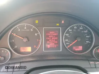 2007 Audi A4 2.0T with VIN WAUAF78EX7A038493, listed as a Copart auction lot 87763525 with 165,071 mi miles and Salvage Title. Bid and sale history available at carsss.com. Image 9.
