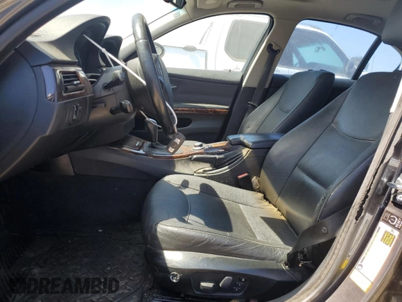 2007 BMW 3 Series 335i with VIN WBAVB73597P100774, listed as a Copart auction lot 56534604 with 157,586 mi miles and Salvage Title. Bid and sale history available at carsss.com. Image 7.