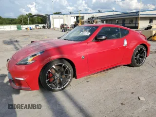 2016 Nissan 370Z NISMO Tech with VIN JN1AZ4EH4GM935107, listed as a Copart auction lot 65672154 with 81,144 mi miles and Salvage Title. Bid and sale history available at carsss.com. Image 1.