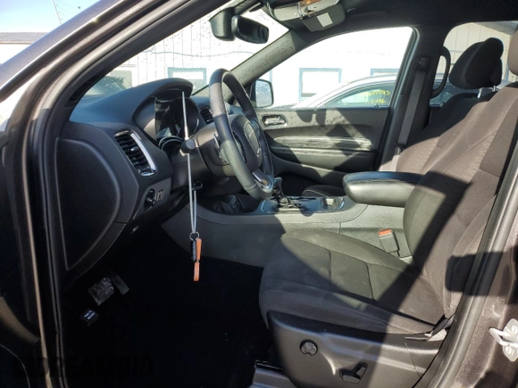 2019 Dodge Durango GT Plus with VIN 1C4RDJDG3KC651388, listed as a Copart auction lot 49805755 with 93,708 mi miles and Salvage Title. Bid and sale history available at DreamBid. Image 7.