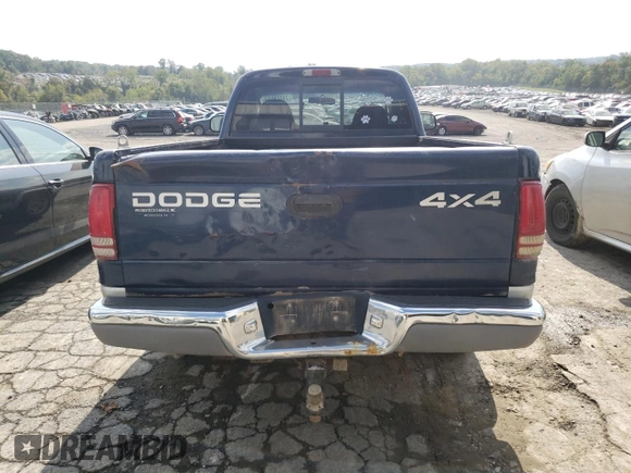 2001 Dodge Dakota with VIN 1B7GG26X21S116431, listed as a Copart auction lot 74329054 with 144,055 mi miles and Salvage Title. Bid and sale history available at carsss.com. Image 6.