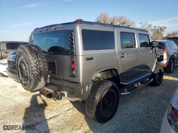 2008 Hummer H2 SUV with VIN 5GRGN23848H101891, listed as a Copart auction lot 77251924 with 178,544 mi miles and Salvage Title. Bid and sale history available at carsss.com. Image 3.