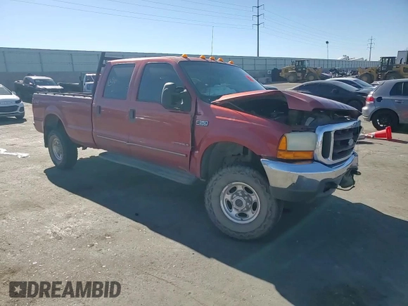 2000 Ford F-350 XL with VIN 1FTSW31FXYEB58081, listed as a Copart auction lot 72017584 with 220,066 mi miles and Salvage Title. Bid and sale history available at DreamBid. Image 11.