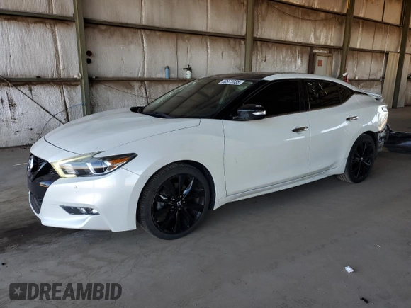 2018 Nissan Maxima SL z VIN 1N4AA6AP4JC368929, wystawiony jako Copart lot #53973035 z przebiegiem 100 172 mil mil oraz Szkoda całkowita • Salvage title. Historia ofert i sprzedaży dostępna na DreamBid. Obrazek 1.