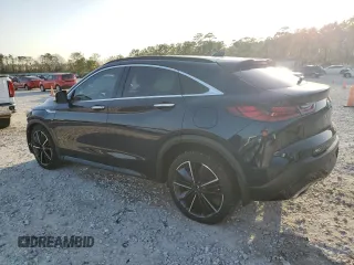 2022 Infiniti QX55 Essential z VIN 3PCAJ5K38NF102970, wystawiony jako Copart lot #48235055 z przebiegiem 36 287 mil mil oraz Tytuł czysty. Historia ofert i sprzedaży dostępna na DreamBid. Obrazek 2.