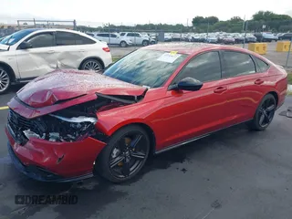 2024 Honda Accord Sport-L with VIN 1HGCY2F70RA006766, listed as a IAAI auction lot 42245622 with 28,788 mi miles and . Bid and sale history available at DreamBid. Image 18.