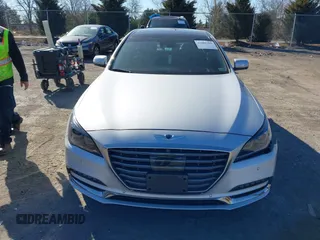 2018 Genesis G80 Ultimate with VIN KMHGN4JF4JU249515, listed as a IAAI auction lot 41806391 with 44,462 mi miles and . Bid and sale history available at carsss.com. Image 12.