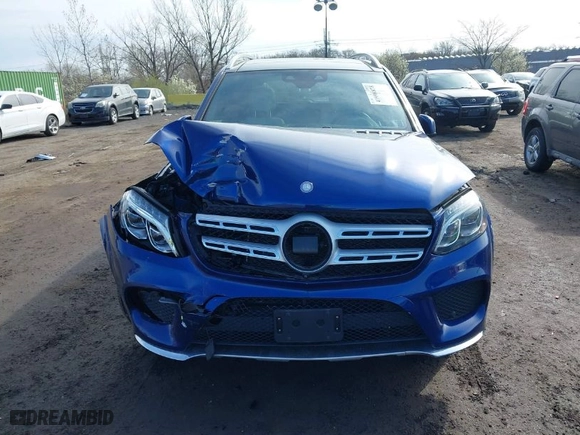 2017 Mercedes-Benz GLS with VIN 4JGDF7DE1HA911518, listed as a IAAI auction lot 41998878 with 118,315 mi miles. Bid and sale history available at carsss.com. Image 12.