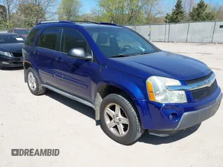 2005 Chevrolet Equinox LT z VIN 2CNDL63F156150169, wystawiony jako IAAI lot #42188892 z przebiegiem 181 394 mil mil oraz . Historia ofert i sprzedaży dostępna na DreamBid. Obrazek 1.