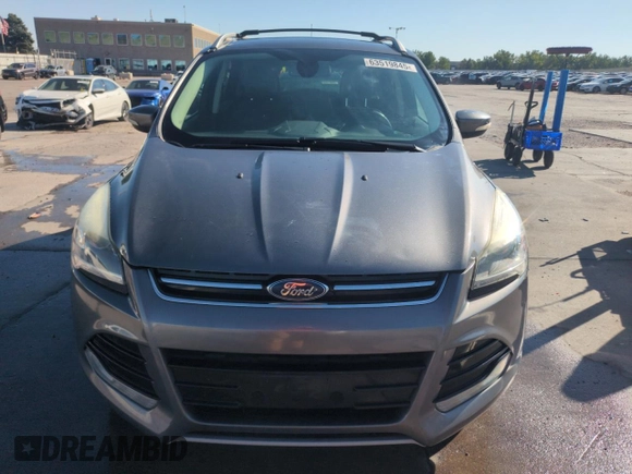 2013 Ford Escape Titanium with VIN 1FMCU0J93DUA78278, listed as a Copart auction lot 63519845 with 141,874 mi miles and Salvage title. Bid and sale history available at DreamBid. Image 5.