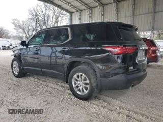 2022 Chevrolet Traverse LS with VIN 1GNERFKW2NJ101369, listed as a Copart auction lot 51094465 with 60,204 mi miles and Salvage Title. Bid and sale history available at carsss.com. Image 2.