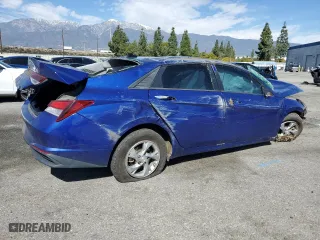 2021 Hyundai Elantra SE with VIN 5NPLL4AG8MH039967, listed as a Copart auction lot 45737695 with 0 mi miles and Salvage Title. Bid and sale history available at carsss.com. Image 3.