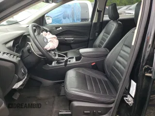 2018 Ford Escape Titanium with VIN 1FMCU9J93JUB80907, listed as a Copart auction lot 55932275 with 102,295 mi miles and Salvage title. Bid and sale history available at DreamBid. Image 7.