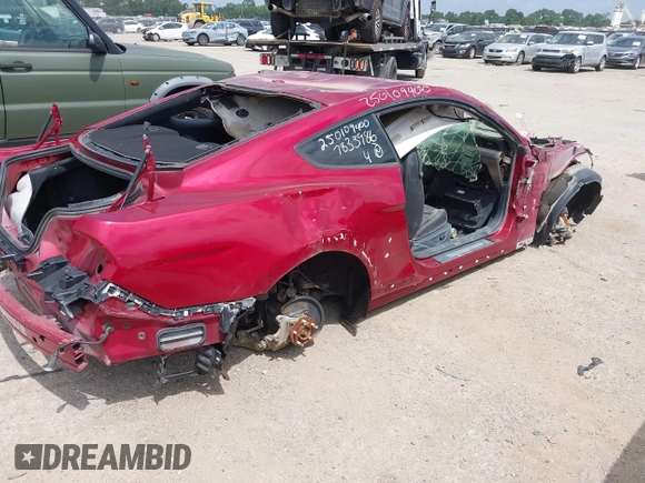 2015 Ford Mustang EcoBoost with VIN 1FA6P8TH8F5412593, listed as a IAAI auction lot 42452873 with Not provided miles and . Bid and sale history available at DreamBid. Image 4.