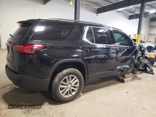 2022 Chevrolet Traverse LT Cloth with VIN 1GNEVGKW9NJ193808, listed as a Copart auction lot 47380713 with 6,028 mi miles. Bid and sale history available at carsss.com. Image 3.