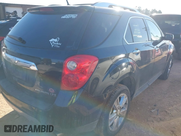 2013 Chevrolet Equinox LTZ with VIN 2GNFLFE31D6118117, listed as a IAAI auction lot 41348696 with 267,667 mi miles. Bid and sale history available at carsss.com. Image 4.