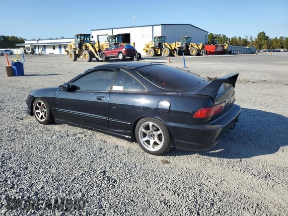 2001 Acura Integra LS with VIN JH4DC43561S004050, listed as a Copart auction lot 76619944 with 210,876 mi miles and Salvage Title. Bid and sale history available at carsss.com. Image 2.