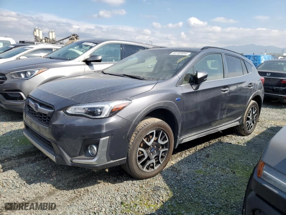 2020 Subaru Crosstrek Hybrid with VIN JF2GTDNC5LH283552, listed as a Copart auction lot 44163934 with NaN miles. Bid and sale history available at carsss.com. Image 1.