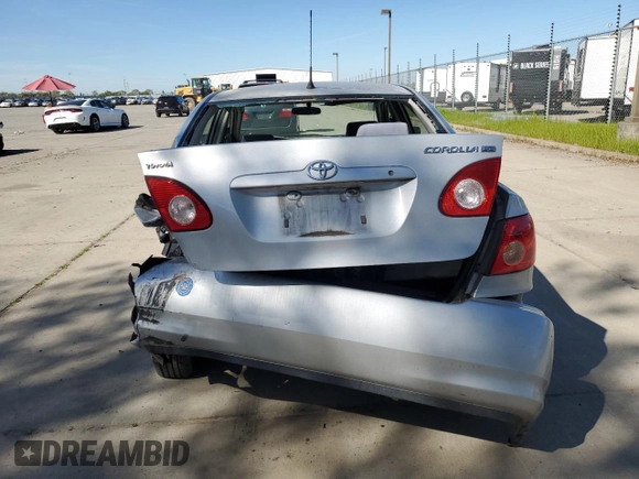 2006 Toyota Corolla CE with VIN 1NXBR32E26Z721796, listed as a Copart auction lot 50431525 with 187,828 mi miles and Salvage Title. Bid and sale history available at DreamBid. Image 6.