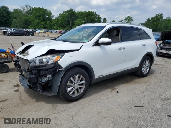 2017 Kia Sorento LX with VIN 5XYPGDA50HG235029, listed as a Copart auction lot 61143815 with 63,864 mi miles and Salvage title. Bid and sale history available at DreamBid. Image 1.