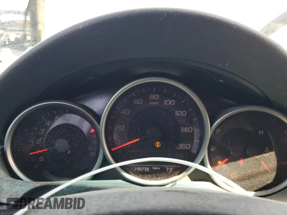 2008 Acura RL with VIN JH4KB16588C003961, listed as a Copart auction lot 52930645 with 198,738 mi miles and Clean Title. Bid and sale history available at DreamBid. Image 9.