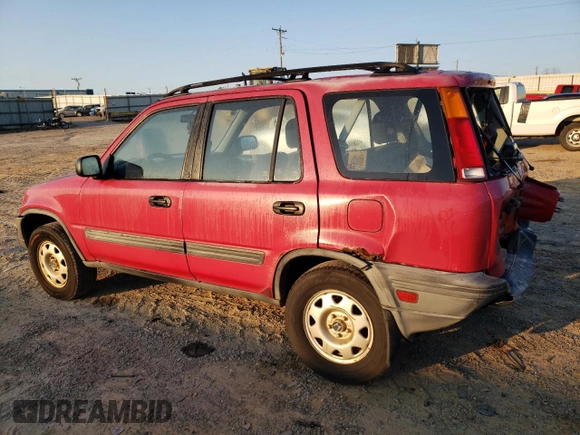2001 Honda CR-V LX with VIN JHLRD174X1S014815, listed as a Copart auction lot 75460654 with 221,392 mi miles and Salvage Title. Bid and sale history available at carsss.com. Image 2.